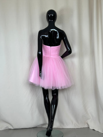 Rochie scurta din tull
