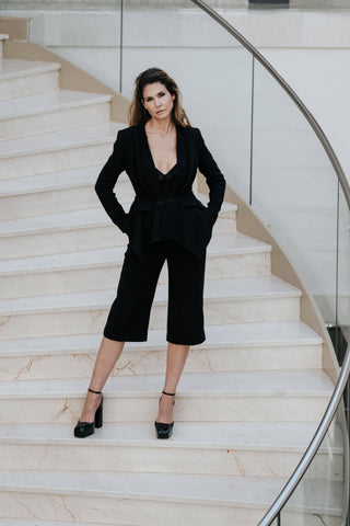 Blazer din bucle cu peplum 2 - idyllicstore