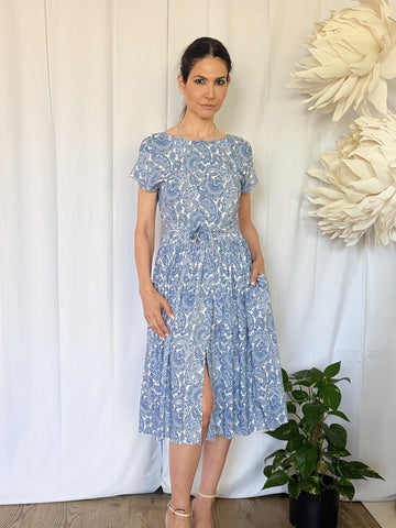 Rochie cu fata dubla din vascoza - idyllicstore