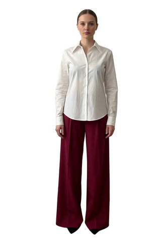 Cămașă Clasică de Damă din 100% Poplin de Bumbac Premium - Idyllic