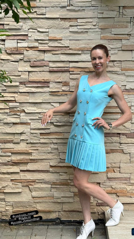 Rochie sarafan cu pliuri