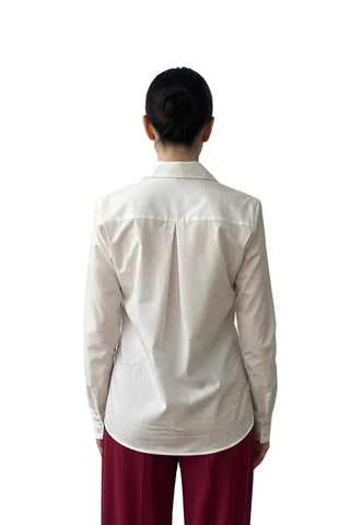 Cămașă Clasică de Damă din 100% Poplin de Bumbac Premium - Idyllic