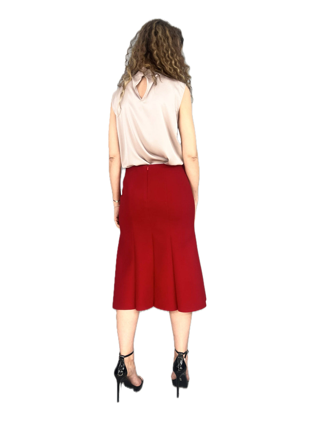 Fusta din stofa plina in clini 2 - idyllicstore