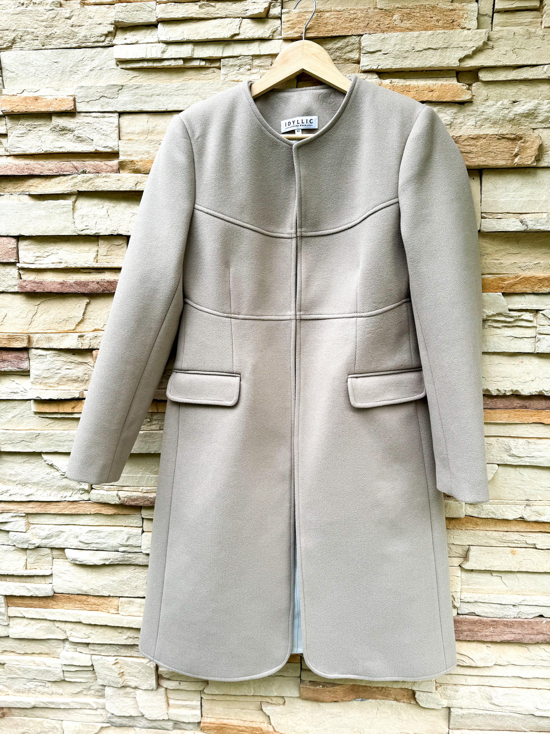 Pardesiu elegant din stofa fina 2 - idyllicstore