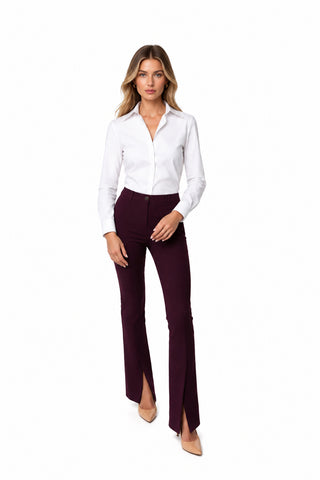 Cămașă Clasică de Damă din 100% Poplin de Bumbac Premium - Idyllic