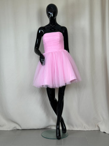 Rochie scurta din tull