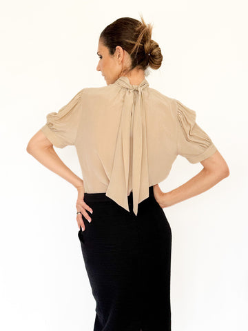 Bluza elegantă din mătase naturală