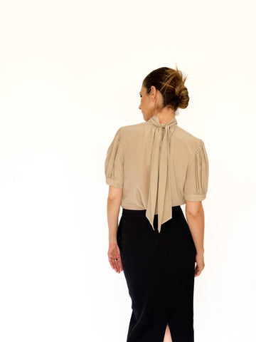 Bluza elegantă din mătase naturală