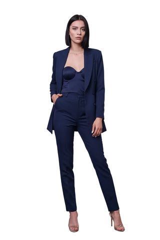 Blazer Lejer la Două Rânduri de Nasturi Damă
