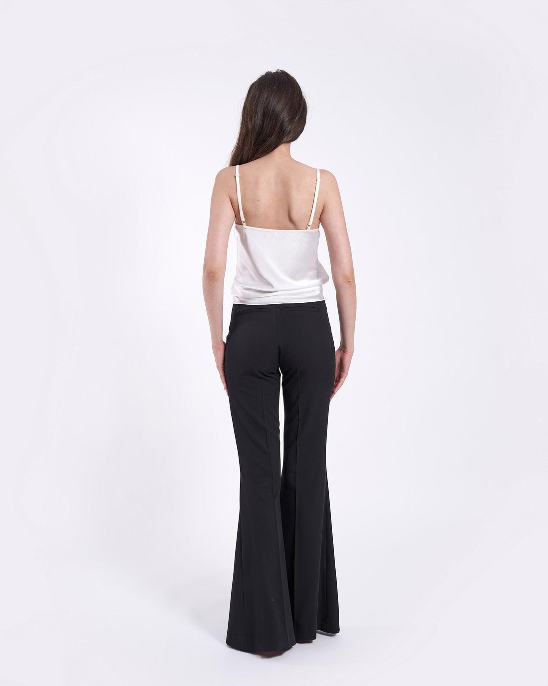 Pantaloni evazati cu talie inalta 2 - idyllicstore