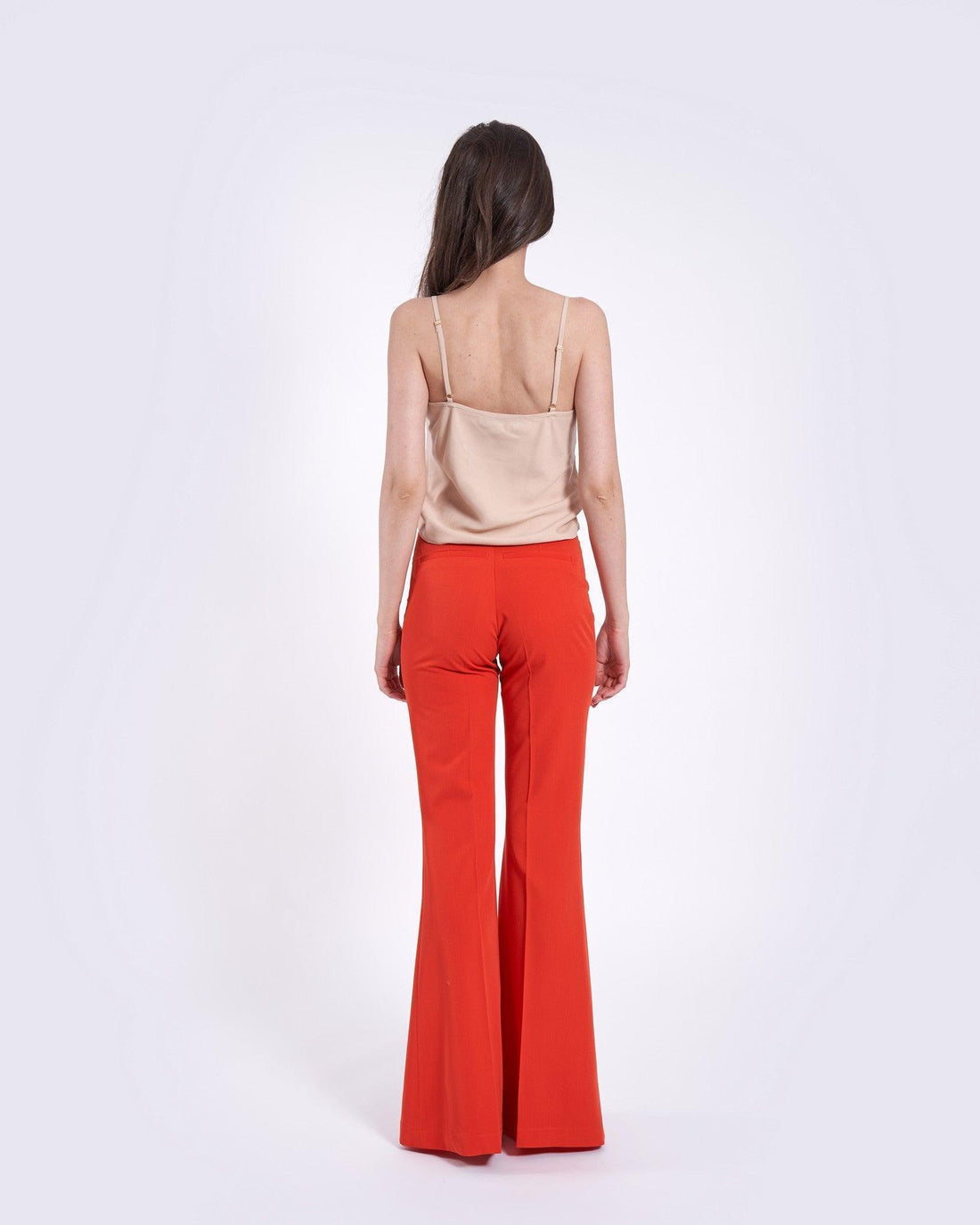 Pantaloni evazati cu talie inalta 2 - idyllicstore