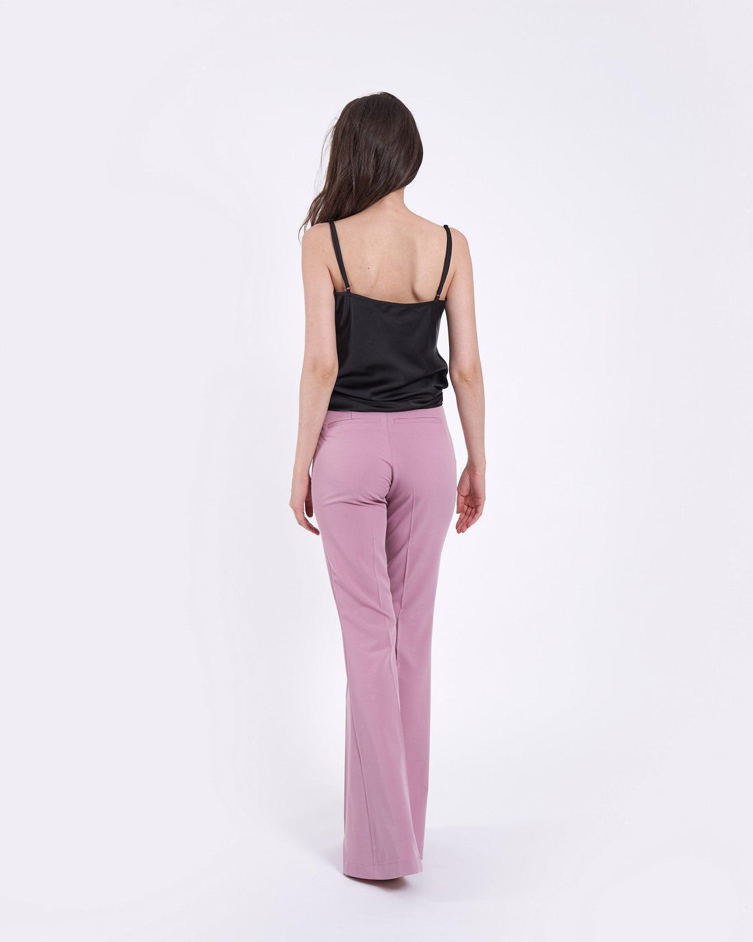 Pantaloni evazati cu talie inalta 2 - idyllicstore