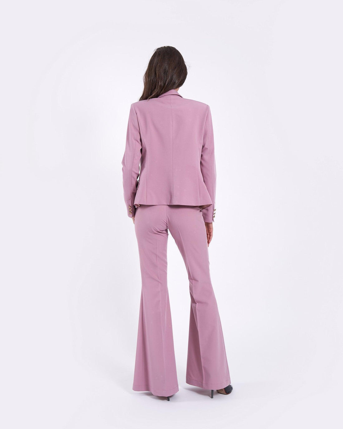 Pantaloni evazati cu talie inalta 2 - idyllicstore