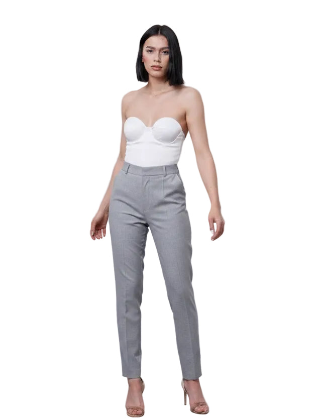 Pantaloni conici cu talie inalta - idyllicstore