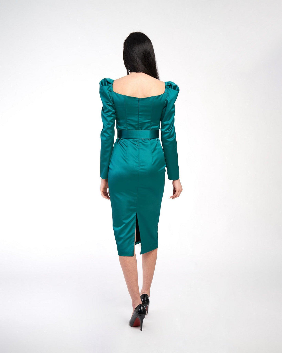 Rochie bodycon cu maneca lunga - idyllicstore