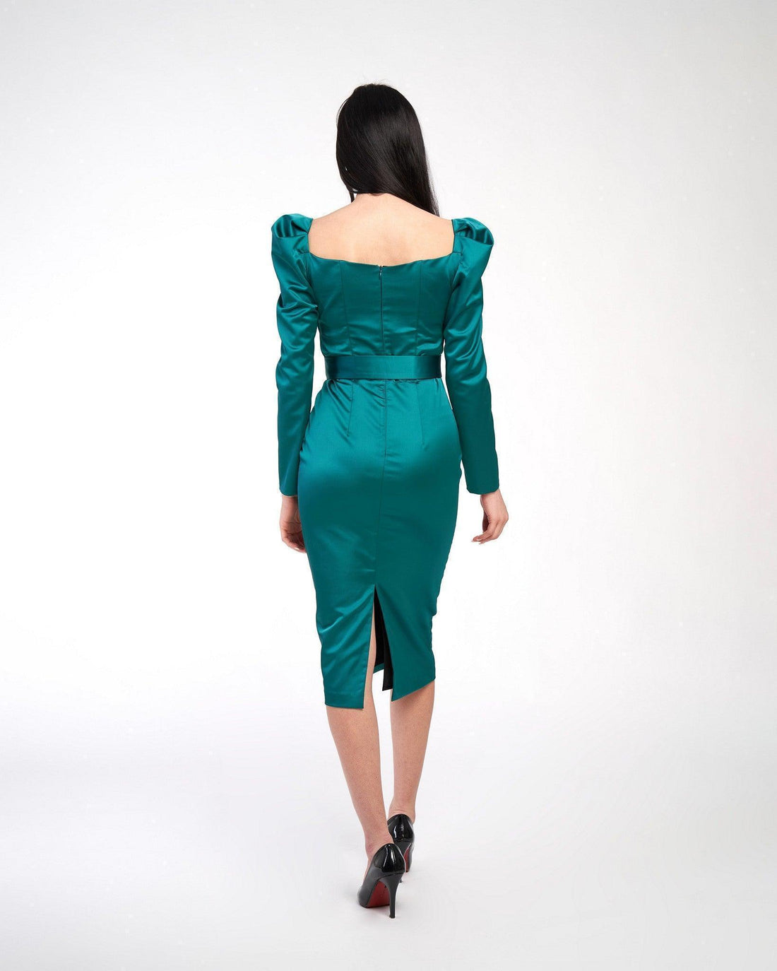 Rochie bodycon cu maneca lunga - idyllicstore